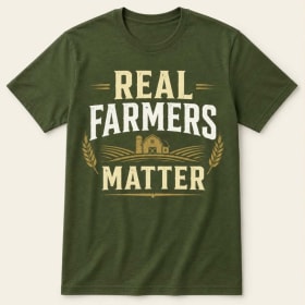 🌾 REAL FARMERS MATTER Tee 🚜 item