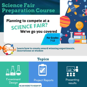 Science Fair Summer Course week1: Aug 17-21, 1-3pm item