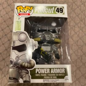 Power Armor Funko signed by Peter Jessop item