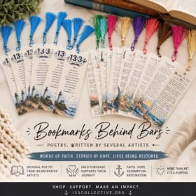 Bookmarks Behind Bars – Poetry & Scripture Bookmark Set item