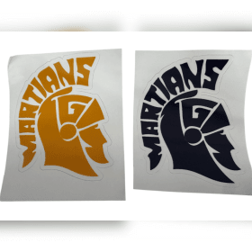 Martian Car Decals item