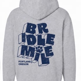 Photo of ADULT grey zip-up hoodie