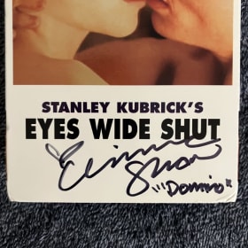 EYES WIDE SHUT VHS SIGNED BY VINESSA SHAW “DOMINO” item