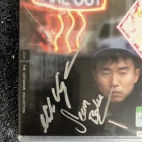 TAKE OUT CRITERION BLU SIGNED BY SEAN BAKER SHIH-CHING TSOU item
