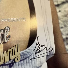 PRINCE OF BROADWAY 12x18 INCH SIGNED BY SEAN BAKER item