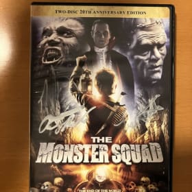THE MONSTER SQUAD DVD 1 SIGNED BY 3 CAST MEMBERS NEW item