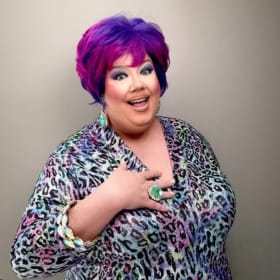 Miss Terra Cotta's Pastel Cheetah Dress item