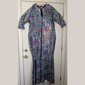 Miss Terra Cotta's Pastel Cheetah Dress item