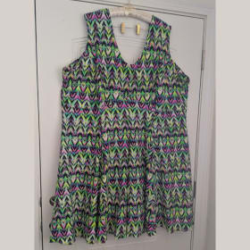 Miss Terra Cotta's Neon Novelty Dress item