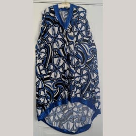 Miss Terra Cotta's Groovy Blues Pantsuit item