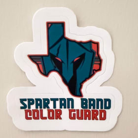 Band/Color Guard Sticker Decals item