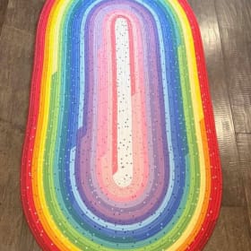 Handmade Jelly Roll Rug item