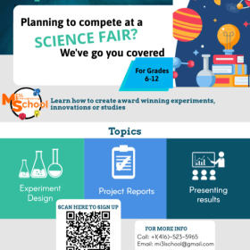 Science Fair Summer Course: Aug 17-21, Aug 24-28, 1-3pm item