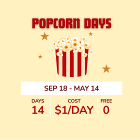 Photo of Indiv Popcorn Days 26-27