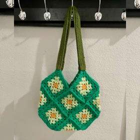 Multi Color Crochet Market Bags item