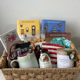 Book & Coffee Lovers Basket item