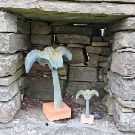 Large whalebone model - collect from Birsay item