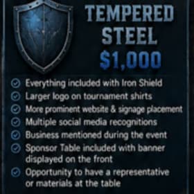 Tempered Steel item