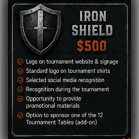 Iron Shield Sponsor item