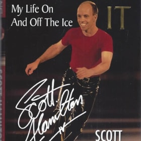 Signed Book by Scott Hamilton - Landing It item