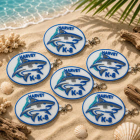 SHARK Key/Backpack Chain item