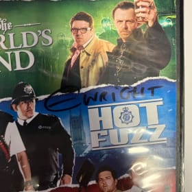 CORNETTO TRILOGY 3-DVD SET SIGNED BY EDGAR WRIGHT item