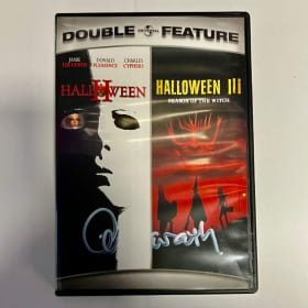 HALLOWEEN 2 & 3 DVD SIGNED BY COMPOSER ALAN HOWARTH item