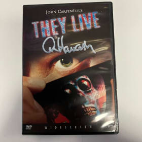 THEY LIVE DVD SIGNED BY SCORE COMPOSER ALAN HOWARTH item