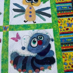 🐞 “Silly Wee Buggers” Handmade Quilt item