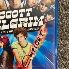 SCOTT PILGRIM BLU RAY SIGNED BY EDGAR WRIGHT item