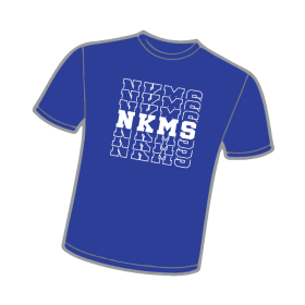 Stacked NKMS Deep Royal Shirt item