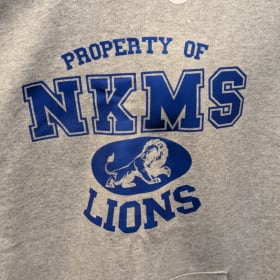 Property of NKMS Light Steel Hoodie item