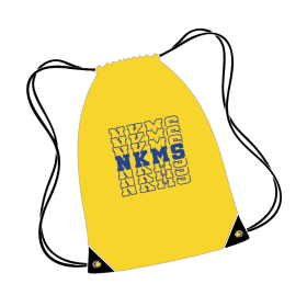 Stacked NKMS Drawstring Bag item