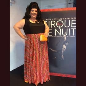 Miss Terra Cotta's Zig Zag Zest Maxi Dress item