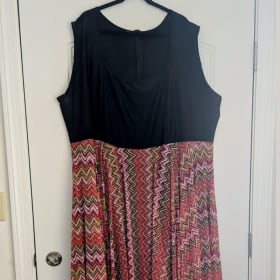 Miss Terra Cotta's Zig Zag Zest Maxi Dress item