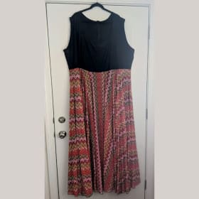 Miss Terra Cotta's Zig Zag Zest Maxi Dress item