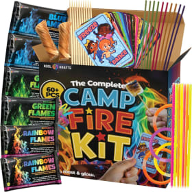 Complete Campfire Kit , Box include 6 Magical Color Changing item
