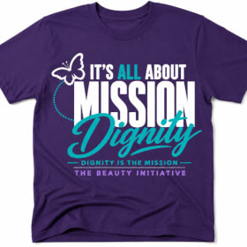 It's All About Mission T-shirt - Large item
