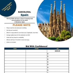 # 11 Barcelona, Spain Trip: 5 days, 4 nights item