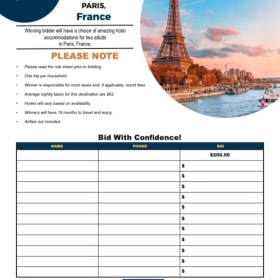 #19 Paris, France: 5 days, 4 nights item