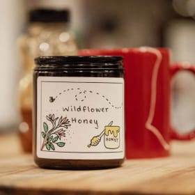 Hand Poured Botanical Candle from 51st Wick item