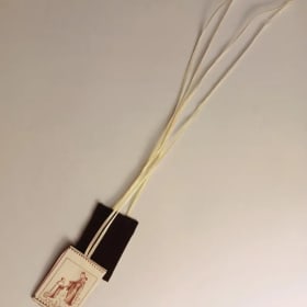 Vintage Brown Scapular item
