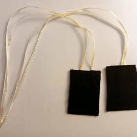 Vintage Brown Scapular item