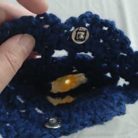 Crochet Rosary/Chapel Veil Pouch item