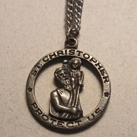 Saint Christopher Medal with Chain item