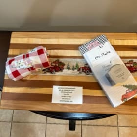 Artisan Cutting Board with Mr. Meatz Gift Card item