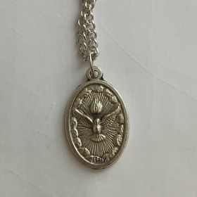 Holy Family/Holy Ghost Medal with Chain item