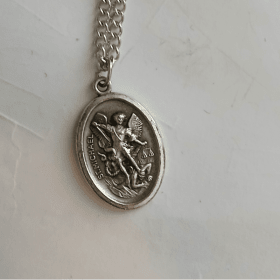 Saint Michael Medal with Chain item