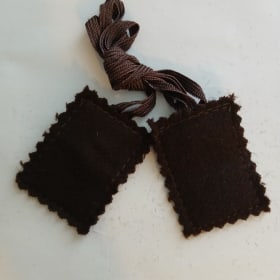 Handmade Brown Scapulars item