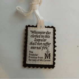 Handmade Brown Scapulars item